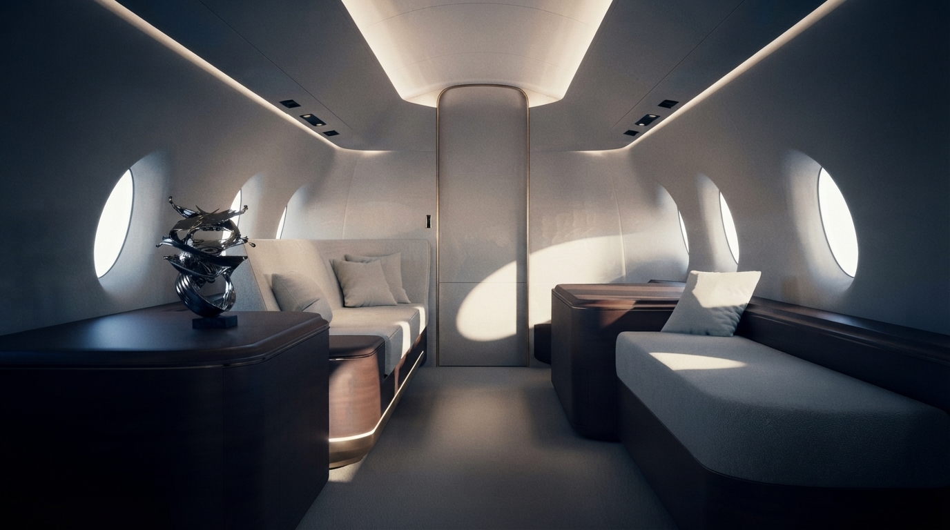 Editorial illustration for How Private Jets Keep Cabin Air Clean: The Multi-Stage System Behind HEPA Filters, Ozone Converters, and Rapid Air Exchange