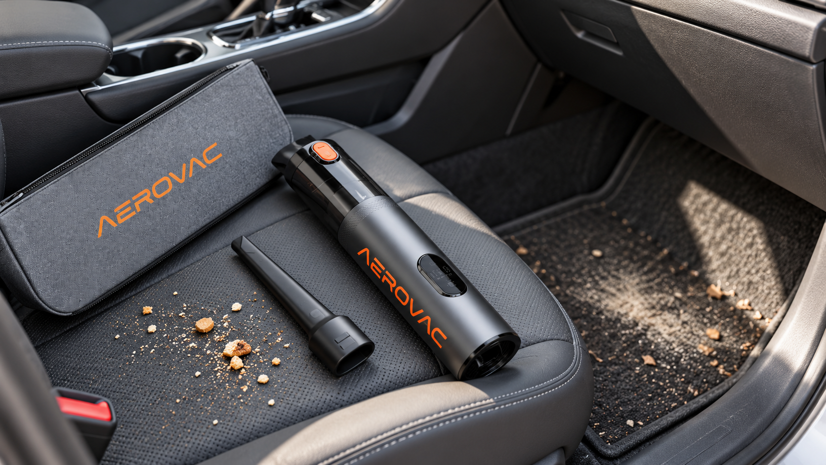 Keep up With Everyday Car Messes Using the AeroVac V-5 Pro