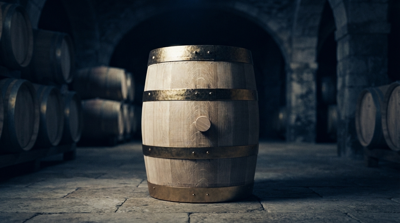 Editorial illustration for Why American Oak Tastes Like Vanilla and Coconut, and French Oak Tastes Like Spice